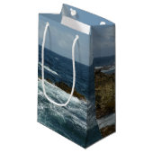 アルバのロッキーコーストとブルー海 スモールペーパーバッグ (正面アングル)
