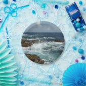 アルバのロッキーコーストとブルー海 ペーパープレート (パーティー)