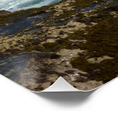 アルバのロッキーコーストとブルー海 ポスター (コーナー)