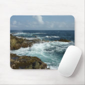 アルバのロッキーコーストとブルー海 マウスパッド (マウス)