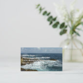 アルバのロッキーコーストとブルー海 名刺 (スタンド正面)
