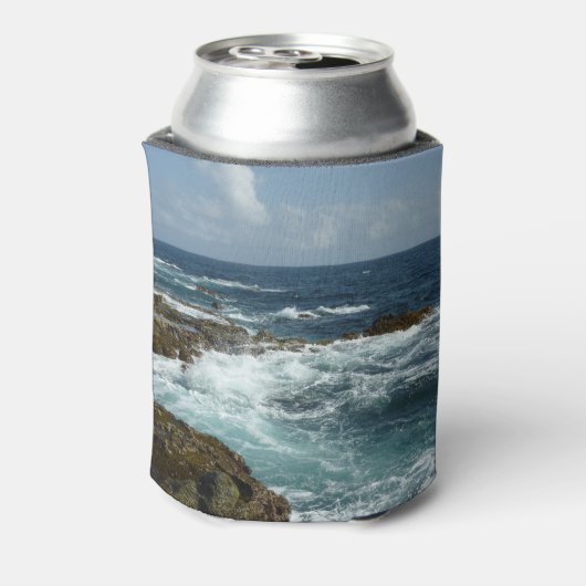 アルバのロッキーコーストとブルー海 缶クーラー (缶裏面)