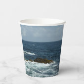 アルバのロッキー海岸 紙コップ (裏面)