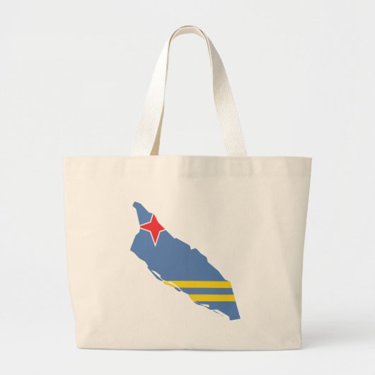 アルバの地図AW ラージトートバッグ (正面)