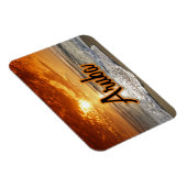 アルバの夕日 マグネット (右側)