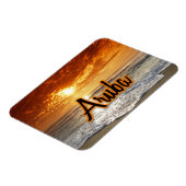 アルバの夕日 マグネット (左側)