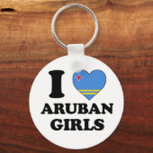 アルバの女の子が好き キーホルダー (正面)