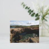 アルバの小さく自然な橋 ポストカード (スタンド正面)