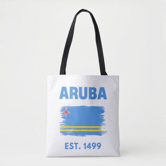 アルバの旗 トートバッグ (正面)