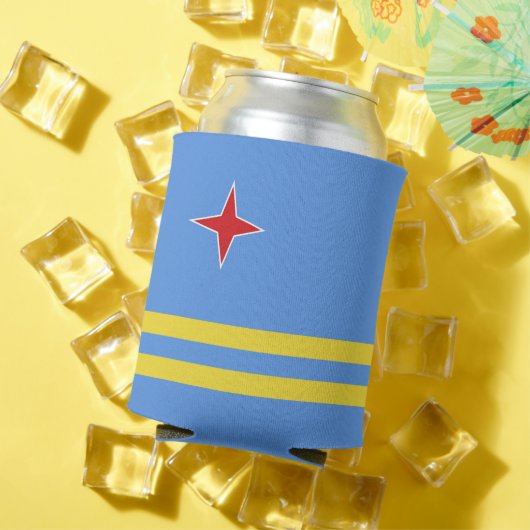 アルバの旗 缶クーラー (インサイチュ 夏)