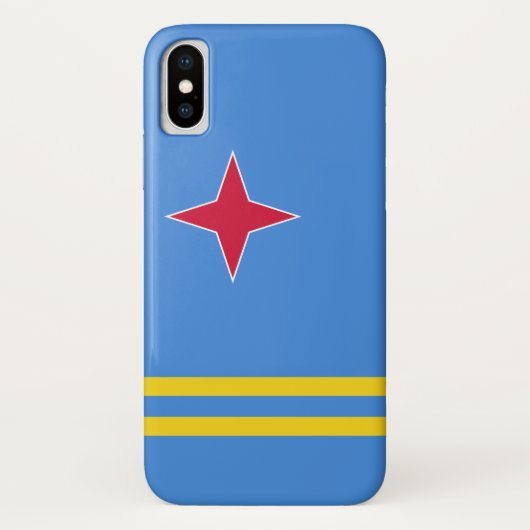 アルバの旗 Case-Mate iPhoneケース (裏面)