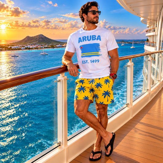 アルバの旗 Tシャツ