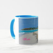 アルバの砂及び波のマグ マグカップ (正面左)