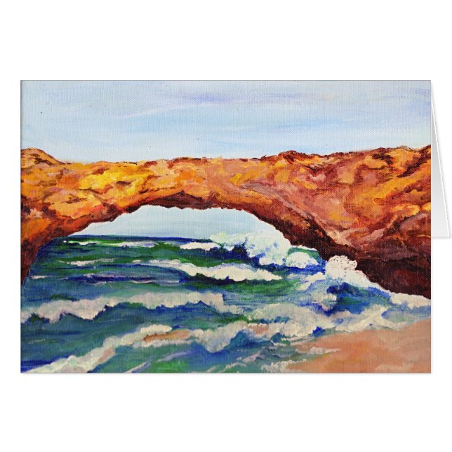 アルバの自然な橋 (正面横)