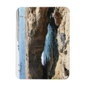 アルバの自然橋、マグネット、写真 マグネット (縦)