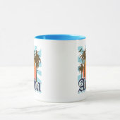 アルバは日没を浜に引き上げます マグカップ (中央)