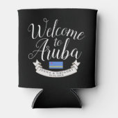 アルバへようこそ |宛先ウェディングカスタム 缶クーラー (正面)