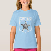 アルバアイランドデザイン – 女子の基本Tシャツ Tシャツ (正面)