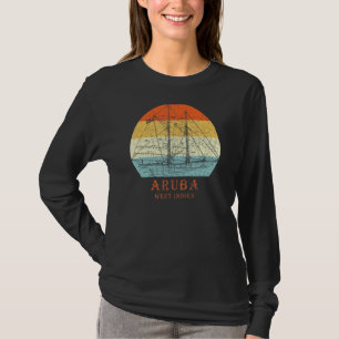アルバウエストインディヴィンテージブループリントシルボートバカット Tシャツ