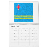 アルバオイルペインティングスケッチ カレンダー (2月 2026)