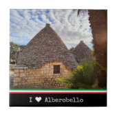 アルバカスタムロベロのトゥルーリの住居である文字 タイル (正面)