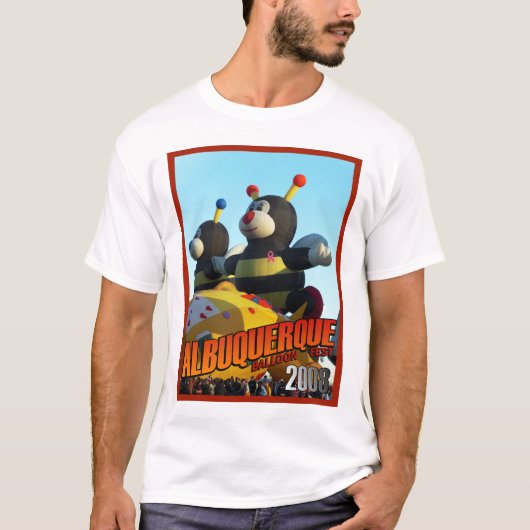 アルバカーキのブランデーグラスのFest 2008年 Tシャツ (正面)