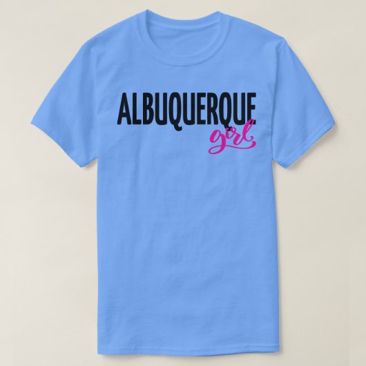 アルバカーキガール Tシャツ (デザイン正面)