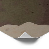 アルバカーキサンディア山脈レトロ旅行ポスター ポスター (角)