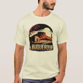 アルバカーキシティニューメキシコUSA Tシャツ (正面)