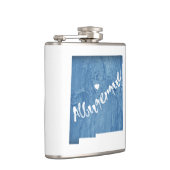 アルバカーキニューメキシコウッドグレイン フラスク (右)