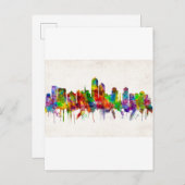 アルバカーキニューメキシコスカイライン インビテーションポストカード (正面/裏面)