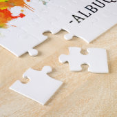 アルバカーキニューメキシコスカイライン ジグソーパズル (側面)