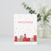 アルバカーキニューメキシコ旅行はがき ポストカード (スタンド正面)