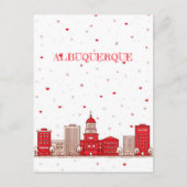 アルバカーキニューメキシコ旅行はがき ポストカード (正面)