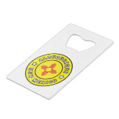 アルバカーキニューメキシコ クレジットカード栓抜き (正面アングル)