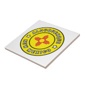 アルバカーキニューメキシコ タイル (側面)