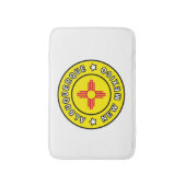 アルバカーキニューメキシコ バスマット (正面縦)