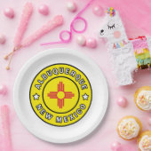 アルバカーキニューメキシコ ペーパープレート (パーティー)