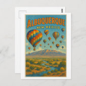 アルバカーキニューメキシコ ポストカード (正面/裏面)