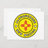 アルバカーキニューメキシコ ポストカード (正面/裏面)