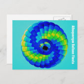 アルバカーキバルーンフェスタ葉書 ポストカード (正面/裏面)