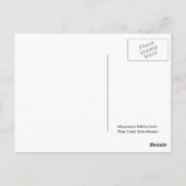 アルバカーキバルーンフェスタ葉書 ポストカード (裏面)