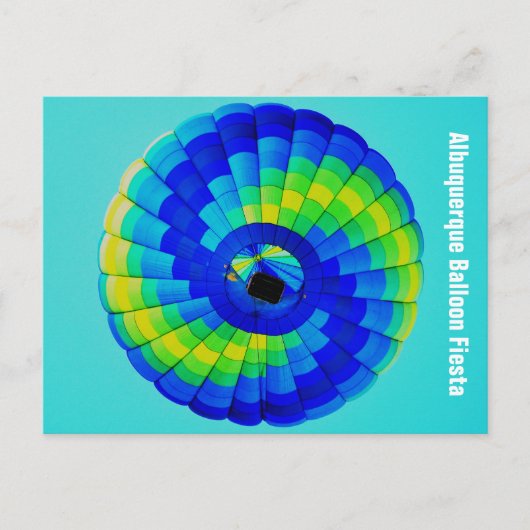 アルバカーキバルーンフェスタ葉書 ポストカード (正面)