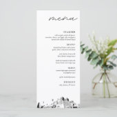 アルバカーキモダンス結婚・スカイラインのディナー メニュー (スタンド正面)