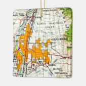 アルバカーキヴィンテージトッポマップ セラミックオーナメント (左)