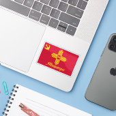 アルバカーキ国旗、ニューメキシコ シール (ノートパソコンとiPhone)