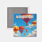 アルバカーキ国際的バルーンフェスタ マグネット (正面/裏面)