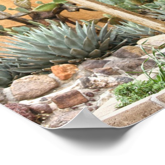 アルバカーキ教会で十字架上の紫色のストール ポスター (角)