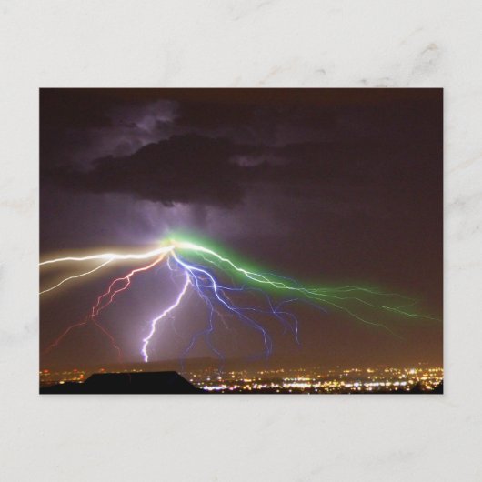 アルバカーキ風コロストーム ポストカード (正面)