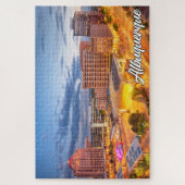 アルバカーキ、ニューメキシコ、統一された州 ジグソーパズル (縦)